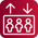 Icon_ Red_ Lift Three People Streamline Streamline Light 3.0